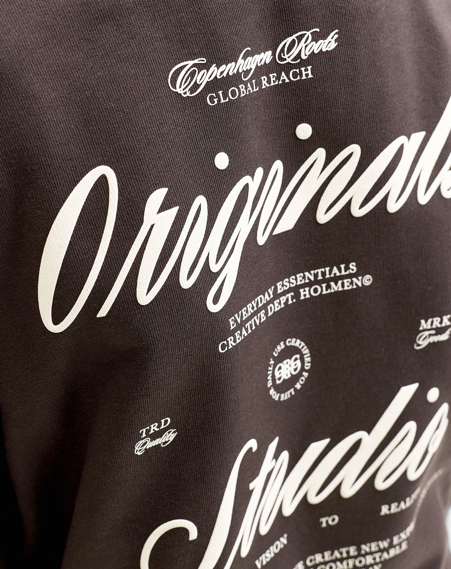 Jack & Jones Junior - JORNorrebro Typo Back Sweatshirt - Java